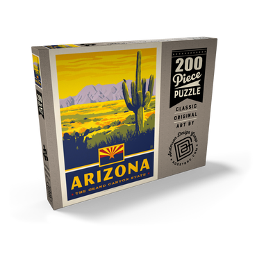Darstellung des Puzzle Motivs Arizona: The Grand Canyon State 200 Puzzle Schachtel Ansicht2
