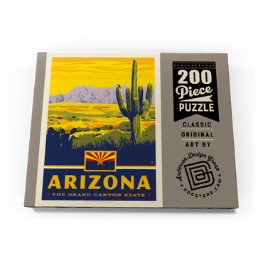Darstellung des Puzzle Motivs Arizona: The Grand Canyon State 200 Puzzle Schachtel Ansicht3