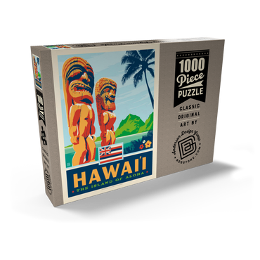 Darstellung des Puzzle Motivs Hawai’i: The Island Of Aloha 1000 Puzzle Schachtel Ansicht2