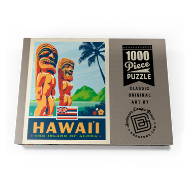 Darstellung des Puzzle Motivs Hawai’i: The Island Of Aloha 1000 Puzzle Schachtel Ansicht3