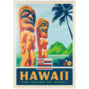 Darstellung des Puzzle Motivs puzzleplate Hawai’i: The Island Of Aloha 1000 Puzzle
