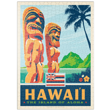 Darstellung des Puzzle Motivs puzzleplate Hawai’i: The Island Of Aloha 500 Puzzle