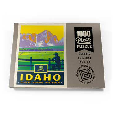 Darstellung des Puzzle Motivs Idaho: The Gem State 1000 Puzzle Schachtel Ansicht3
