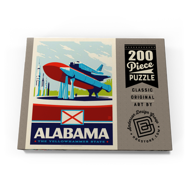 Darstellung des Puzzle Motivs Alabama: The Yellowhammer State 200 Puzzle Schachtel Ansicht3