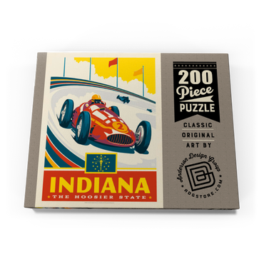 Darstellung des Puzzle Motivs Indiana: The Hoosier State 200 Puzzle Schachtel Ansicht3