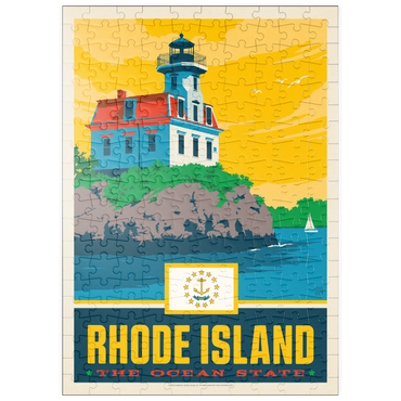 Darstellung des Puzzle Motivs puzzleplate Rhode Island: The Ocean State 200 Puzzle