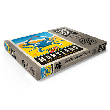Darstellung des Puzzle Motivs Maryland: The Old Line State 200 Puzzle Schachtel Ansicht1