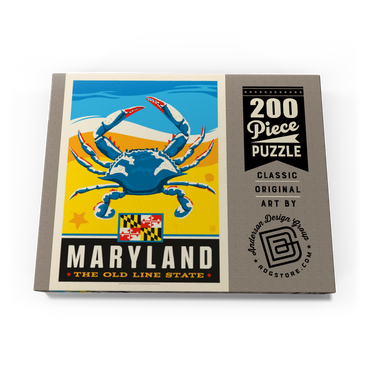 Darstellung des Puzzle Motivs Maryland: The Old Line State 200 Puzzle Schachtel Ansicht3