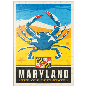 Darstellung des Puzzle Motivs puzzleplate Maryland: The Old Line State 200 Puzzle