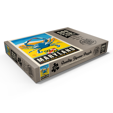 Darstellung des Puzzle Motivs Maryland: The Old Line State 500 Puzzle Schachtel Ansicht1