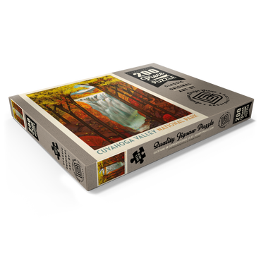 Darstellung des Puzzle Motivs Cuyahoga Valley National Park: Autumn Glory, Vintage Poster 200 Puzzle Schachtel Ansicht1