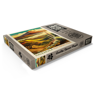 Darstellung des Puzzle Motivs Haleakalā National Park: Above The Clouds, Vintage Poster 100 Puzzle Schachtel Ansicht1