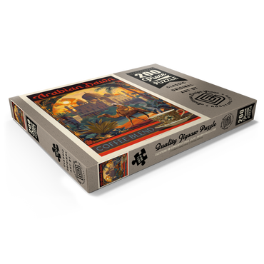 Darstellung des Puzzle Motivs Arabian Dawn Coffee Blend, Vintage Poster 200 Puzzle Schachtel Ansicht1
