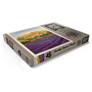 Darstellung des Puzzle Motivs France: Provence In The Afternoon, Vintage Poster 100 Puzzle Schachtel Ansicht1