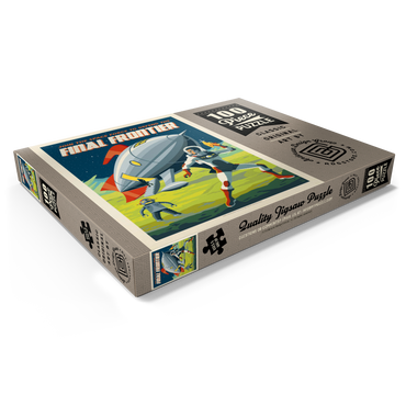 Darstellung des Puzzle Motivs Final Frontier (Join The Space Force), Vintage Poster 100 Puzzle Schachtel Ansicht1