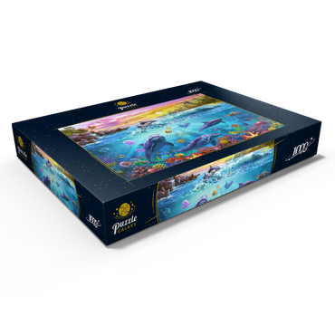 Darstellung des Puzzle Motivs Magnificent Undersea World 1000 Puzzle Schachtel Ansicht1