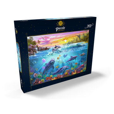 Darstellung des Puzzle Motivs Magnificent Undersea World 200 Puzzle Schachtel Ansicht2