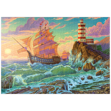 Darstellung des Puzzle Motivs puzzleplate Beautiful Masterpiece 1000 Puzzle