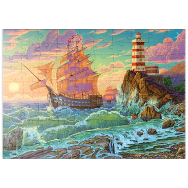 Darstellung des Puzzle Motivs puzzleplate Beautiful Masterpiece 100 Puzzle