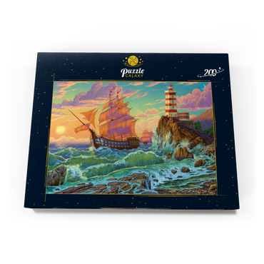 Darstellung des Puzzle Motivs Beautiful Masterpiece 200 Puzzle Schachtel Ansicht3
