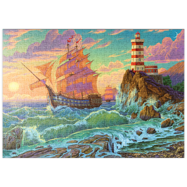 Darstellung des Puzzle Motivs puzzleplate Beautiful Masterpiece 500 Puzzle