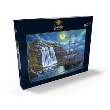 Darstellung des Puzzle Motivs Ship in the Night 200 Puzzle Schachtel Ansicht2