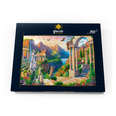 Darstellung des Puzzle Motivs Antique City 200 Puzzle Schachtel Ansicht3