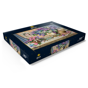 Darstellung des Puzzle Motivs Accessories & Lilac 200 Puzzle Schachtel Ansicht1