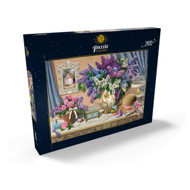 Darstellung des Puzzle Motivs Accessories & Lilac 200 Puzzle Schachtel Ansicht2