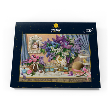 Darstellung des Puzzle Motivs Accessories & Lilac 200 Puzzle Schachtel Ansicht3