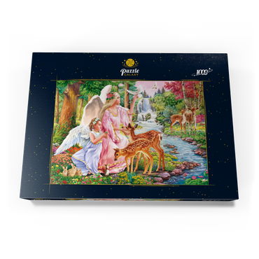 Darstellung des Puzzle Motivs Angels & Deers 1000 Puzzle Schachtel Ansicht3