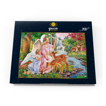 Darstellung des Puzzle Motivs Angels & Deers 200 Puzzle Schachtel Ansicht3
