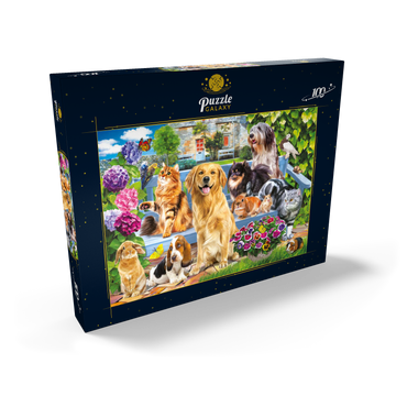 Darstellung des Puzzle Motivs Pets 100 Puzzle Schachtel Ansicht2