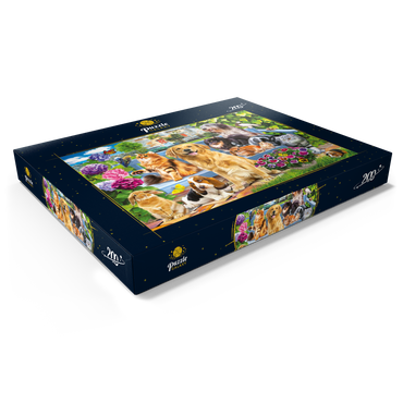 Darstellung des Puzzle Motivs Pets 200 Puzzle Schachtel Ansicht1