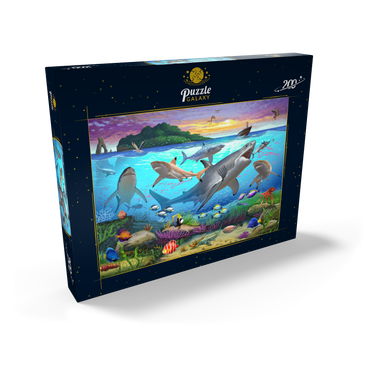 Darstellung des Puzzle Motivs World Under Water 200 Puzzle Schachtel Ansicht2
