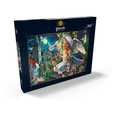 Darstellung des Puzzle Motivs Angel in the Night 200 Puzzle Schachtel Ansicht2