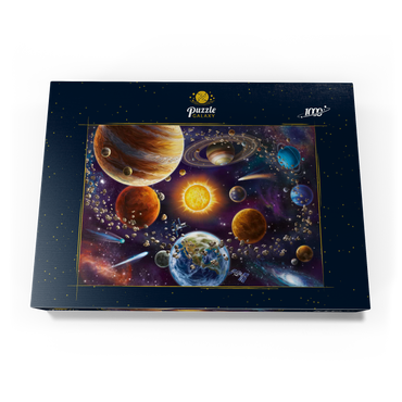 Darstellung des Puzzle Motivs Space 1000 Puzzle Schachtel Ansicht3