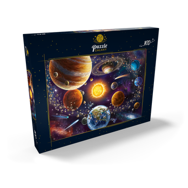 Darstellung des Puzzle Motivs Space 100 Puzzle Schachtel Ansicht2