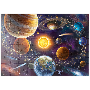 Darstellung des Puzzle Motivs puzzleplate Space 100 Puzzle