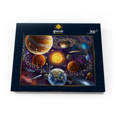 Darstellung des Puzzle Motivs Space 200 Puzzle Schachtel Ansicht3