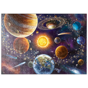 Darstellung des Puzzle Motivs puzzleplate Space 200 Puzzle