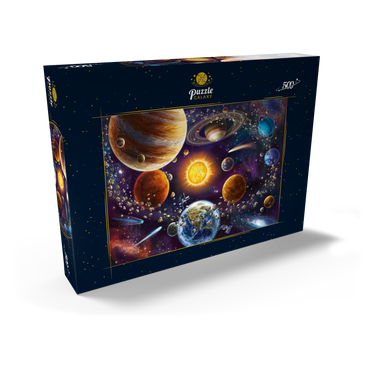 Darstellung des Puzzle Motivs Space 500 Puzzle Schachtel Ansicht2