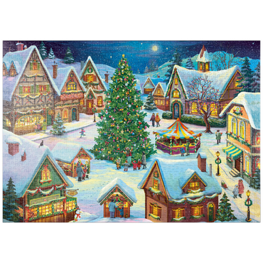 Darstellung des Puzzle Motivs puzzleplate New Year 2 1000 Puzzle