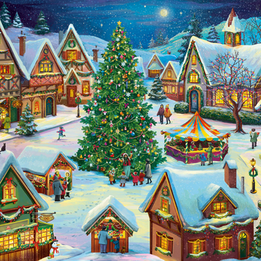 Darstellung des Puzzle Motivs New Year 2 1000 Puzzle 3D Modell