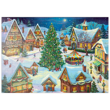 Darstellung des Puzzle Motivs puzzleplate New Year 2 100 Puzzle