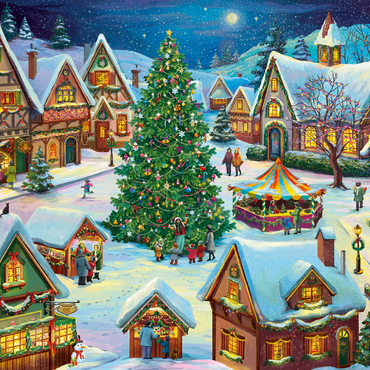 Darstellung des Puzzle Motivs New Year 2 500 Puzzle 3D Modell