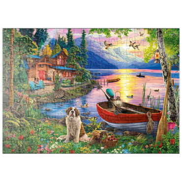 Darstellung des Puzzle Motivs puzzleplate Weekend Retreat 200 Puzzle