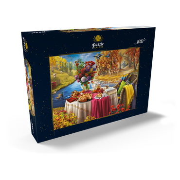 Darstellung des Puzzle Motivs Autumn Still Life 1000 Puzzle Schachtel Ansicht2