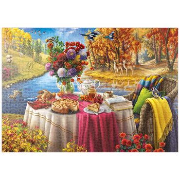 Darstellung des Puzzle Motivs puzzleplate Autumn Still Life 1000 Puzzle