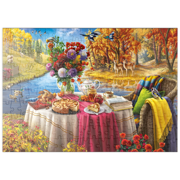 Darstellung des Puzzle Motivs puzzleplate Autumn Still Life 200 Puzzle
